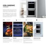 COSMO 30" Double Electric Wall Oven with Convection