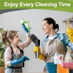 Electric Spin Scrubber with Retractable Handle, 12-in-1