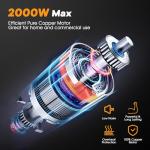 Cheffano 2000W Electric Meat Grinder and Sausage Maker