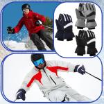 Tarpop Waterproof Winter Ski Gloves for Men and Women