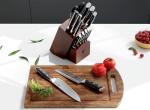 Livtek 15-Piece German Steel Knife Set
