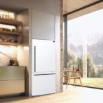 Forno 31" Milano White Bottom Freezer Refrigerator