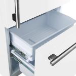 Forno 31" Milano White Bottom Freezer Refrigerator