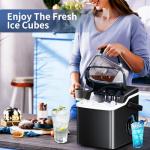 Antarctic Star Countertop Ice Maker - 26Lbs/24Hrs