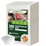 200 Heavy Duty BPA Free Vacuum Sealer Bags