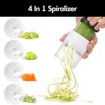 Cambom Vegetable Mandoline Slicer with 6 Blades