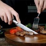 SIXILANG 4-Piece German Steak Knife Set