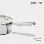 Stainless Steel Non-Stick Saucepan Set - 1.6Qt & 3Qt