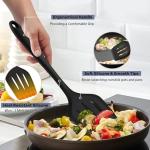 10-Piece Heat Resistant Silicone Cooking Utensils Set