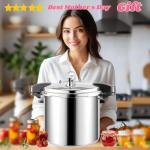 KILOGORGE 24 qt Pressure Canner for All Cooktops