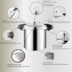 KILOGORGE 24 qt Pressure Canner for All Cooktops