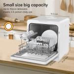 SEAGTOM Portable Dishwasher for Home and Camping