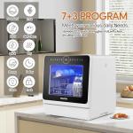 SEAGTOM Portable Dishwasher for Home and Camping