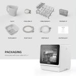 SEAGTOM Portable Dishwasher for Home and Camping