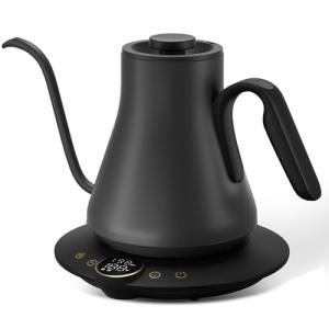 Cocinare FLOW B9 Gooseneck Electric Kettle, Matte Black