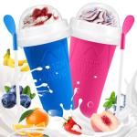 Slushie Maker Cups 2-Pack with Lid and Straw
