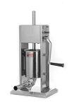 Stainless Steel Vertical Sausage Stuffer - 7lbs