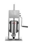 Stainless Steel Vertical Sausage Stuffer - 7lbs