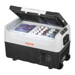 VEVOR 12V Portable Car Fridge - Dual Zone Cooler
