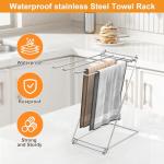 4-Arm Countertop Towel Holder, 2 Pack
