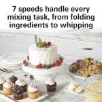 Hamilton Beach 4-Quart Electric Stand Mixer, Silver