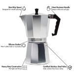 Primula Classic Stovetop Espresso Maker, 12 Cups