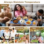 Electric Food Warming Mat with Adjustable Temperature