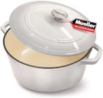 Mueller 6qt Enameled Cast Iron Dutch Oven