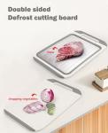 Double-Sided Stainless Steel Cutting Board
