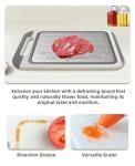 Double-Sided Stainless Steel Cutting Board