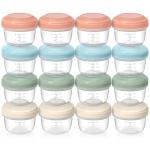 VITEVER 16-Pack Reusable 4 oz Snack Containers
