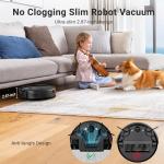 Robot Vacuum and Mop Combo with Strong Suction