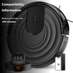 Robot Vacuum and Mop Combo with Strong Suction