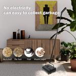 Eyliden Mini Hand Push Carpet Sweeper - Quiet Clean