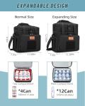 Expandable Insulated Lunch Box for Men
