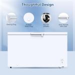 18 Cu.Ft Chest Freezer with Removable Basket