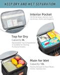 Expandable Insulated Lunch Box for Men