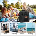 Expandable Insulated Lunch Box for Men