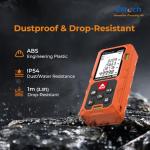 Elitech 165Ft Laser Measuring Tool with LCD Display