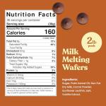 Milk Chocolate Melts for Dipping and Baking