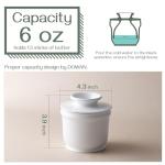 DOWAN Porcelain Butter Crock - Fresh Spreadable Butter