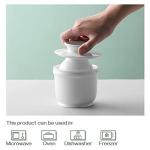 DOWAN Porcelain Butter Crock - Fresh Spreadable Butter