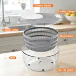 HomeHacks Large Salad Spinner with Chopping Blades
