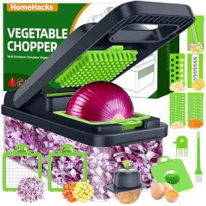 12-in-1 Vegetable Chopper and Cutter Gadget