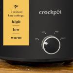 2-Quart Classic Black Slow Cooker