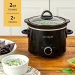 2-Quart Classic Black Slow Cooker