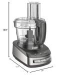 Cuisinart 10-Cup Multifunction Food Processor, Gray