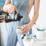 OVENTE 12oz French Press Coffee Maker - Black