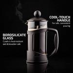 OVENTE 12oz French Press Coffee Maker - Black