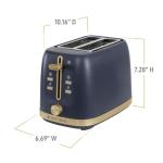 West Bend 2-Slice Toaster with 7 Browning Levels